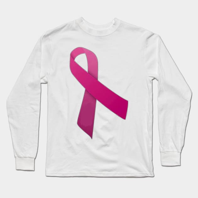 awareness ribbon Long Sleeve T-Shirt by ZoeBaruch